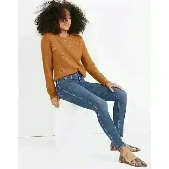 NEW! Madewell Women's Plus 36 10" High-Rise Skinny Jeans NWT $135 - Picture 4 of 5
